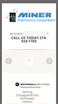 Mobile Screenshot of minerelectronics.com